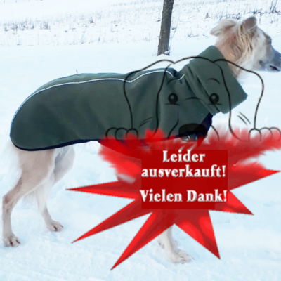 Extra warmer, wasserdichter Winterjumper aus Doufflecoat Material Modell "Noordwijk"